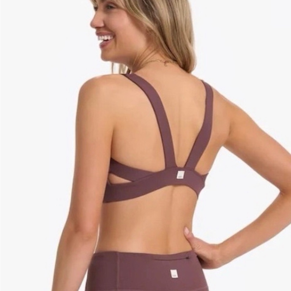 Vuori Sport Bra Brown Size M